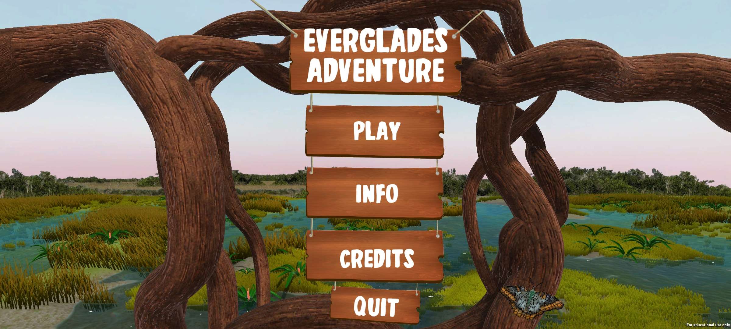 Screenshot of Everglades Adventure Capstone game